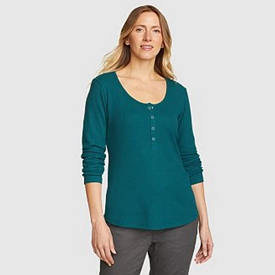 Women's Thermal Snap Henley