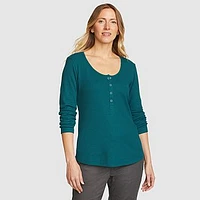 Women's Thermal Snap Henley