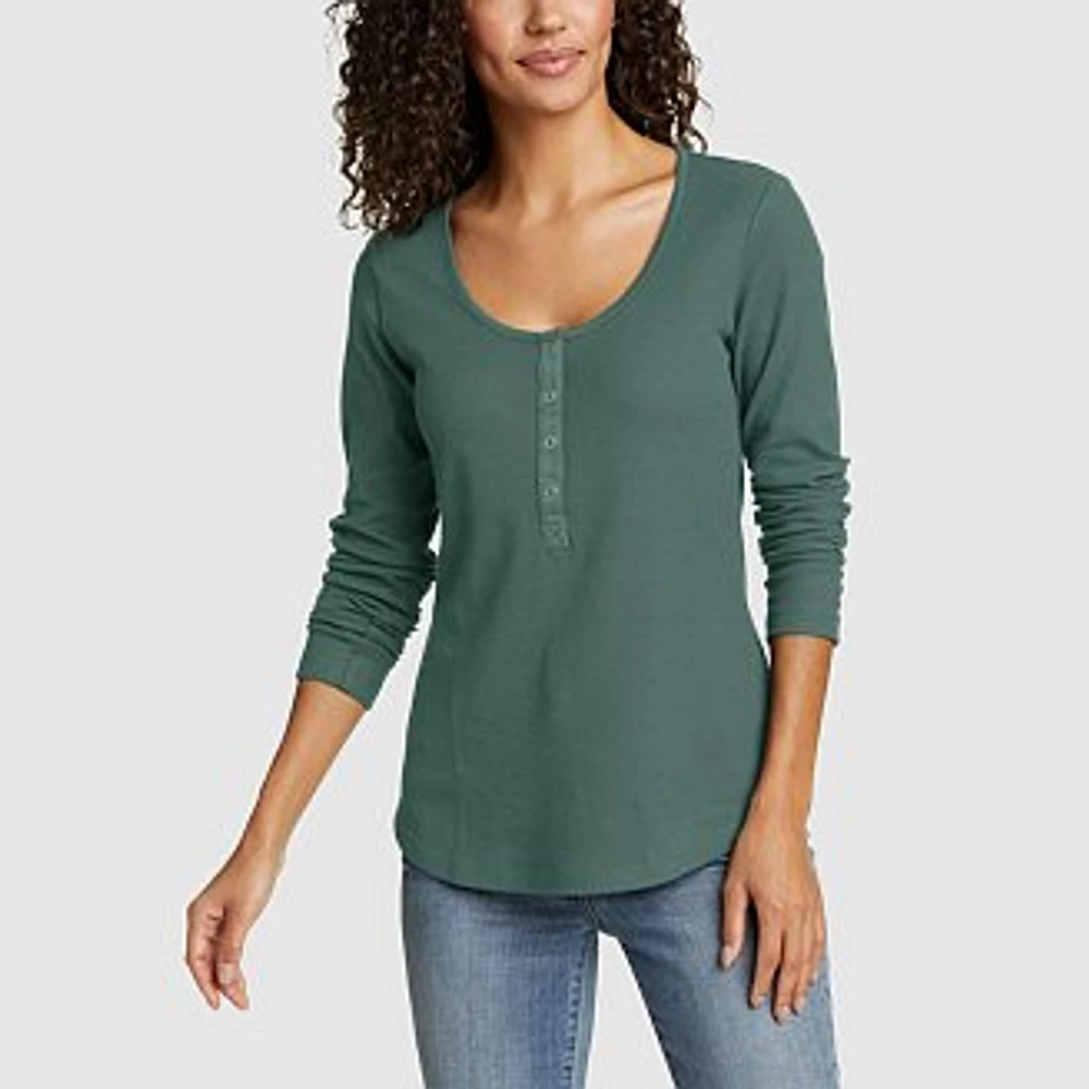 Women's Thermal Snap Henley