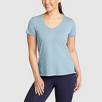 Women's Coast And Climb Short-Sleeve V-Neck T-Shirt - Solid