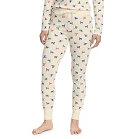 Waffle-Knit Sleep Joggers