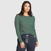 Women's Thermal Stripe Crew