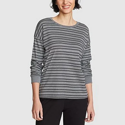 Women's Long-Sleeve Crewneck Favorite T-Shirt