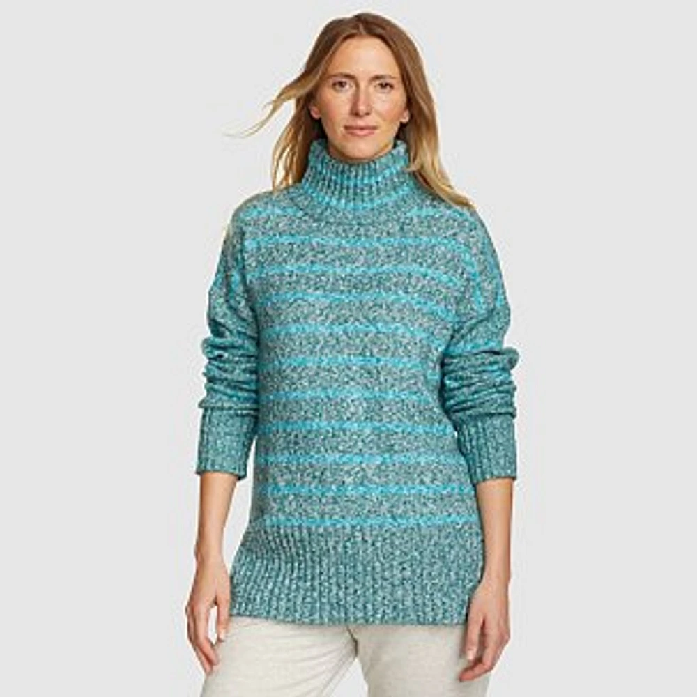 Women's Funnel-Neck Sweater