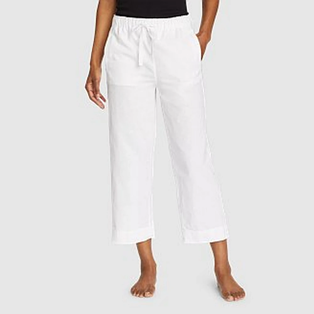 Women's Wave Break Wide Leg Crop Pants