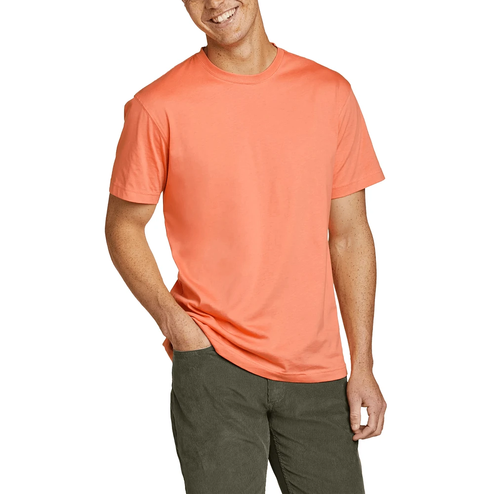 Legend Wash Classic Short-Sleeve 100% Cotton T-Shirt