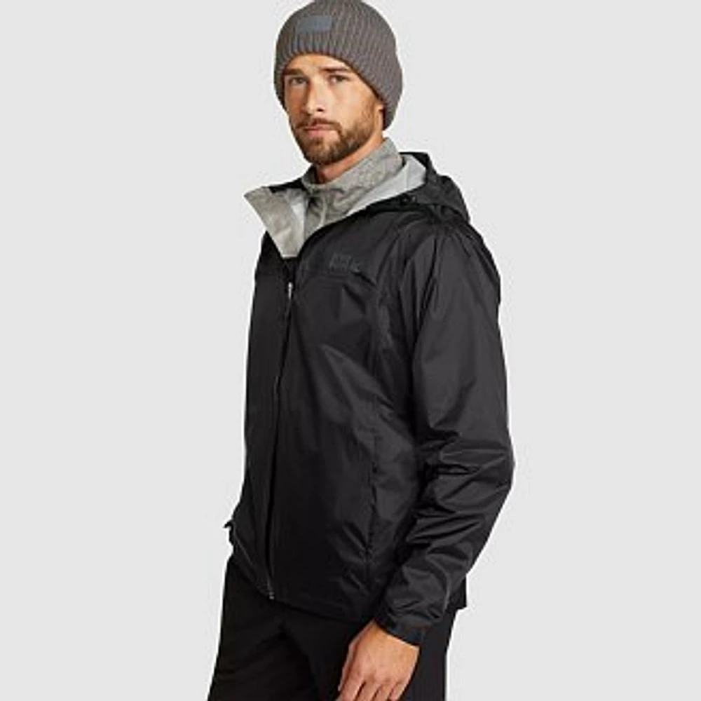 Men's Packable Cloud Cap Waterproof Rain Jacket