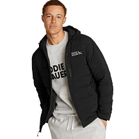 Belltown Stretch Hooded Down Jacket