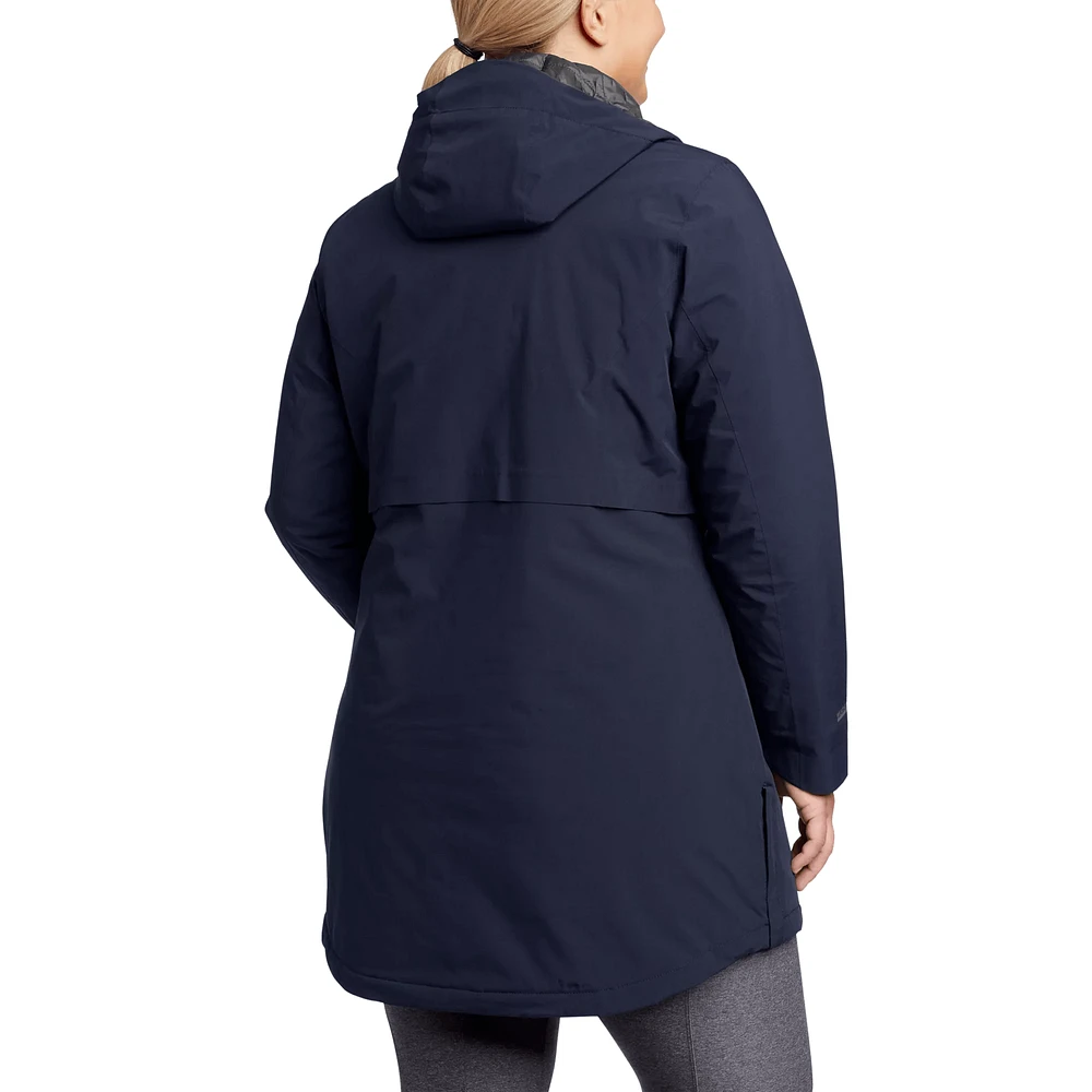 Cloud Cap Insulated Waterproof Trench Coat