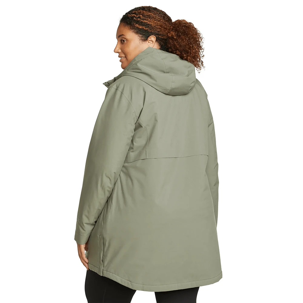 Cloud Cap Stretch Insulated Waterproof Trench Coat