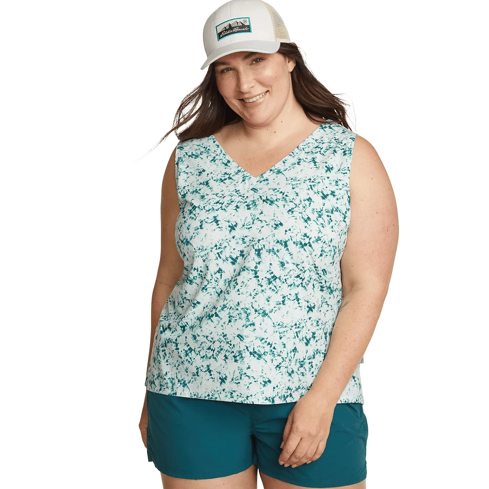 Departure V-Neck Tank Top - Print