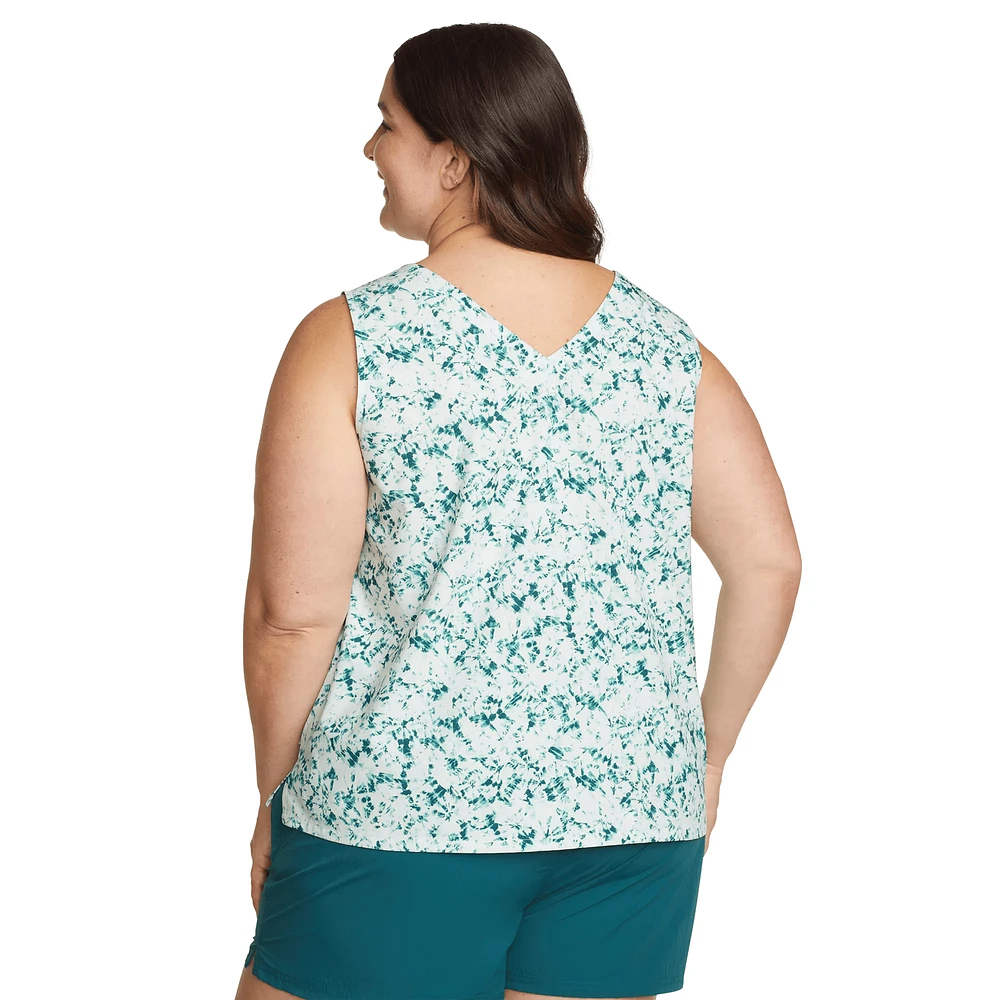 Departure V-Neck Tank Top - Print