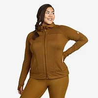 Women's High Route Grid Fleece Full-Zip Jacket