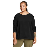 Tempo Light Long-Sleeve Boat-Neck T-Shirt
