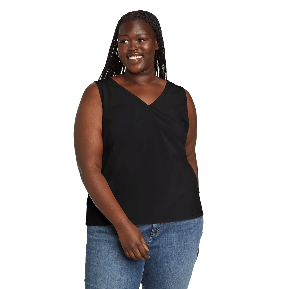 Departure V-Neck Tank Top - Solid
