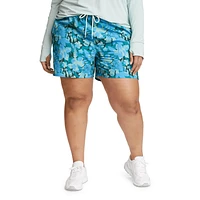 Tidal High Rise Shorts - Print