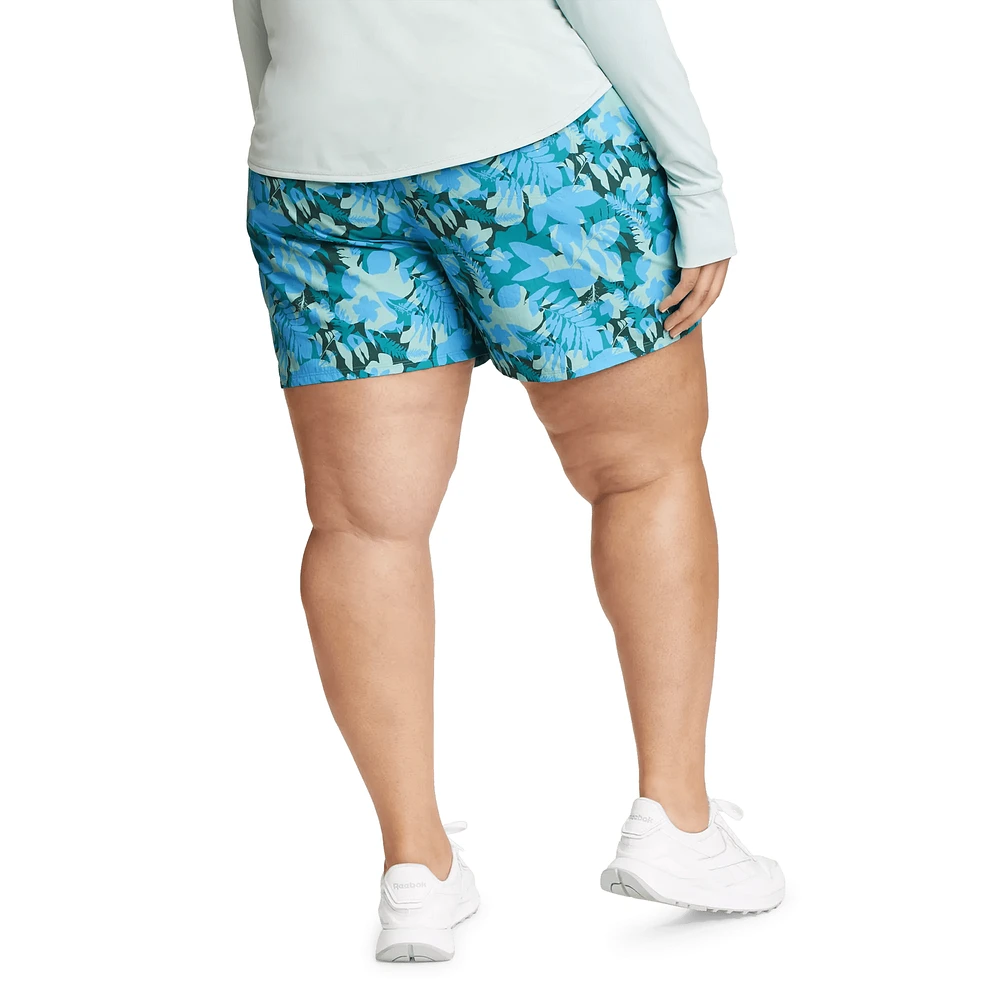 Tidal High Rise Shorts - Print