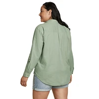 EB Hemplify Long-Sleeve Beach Shirt