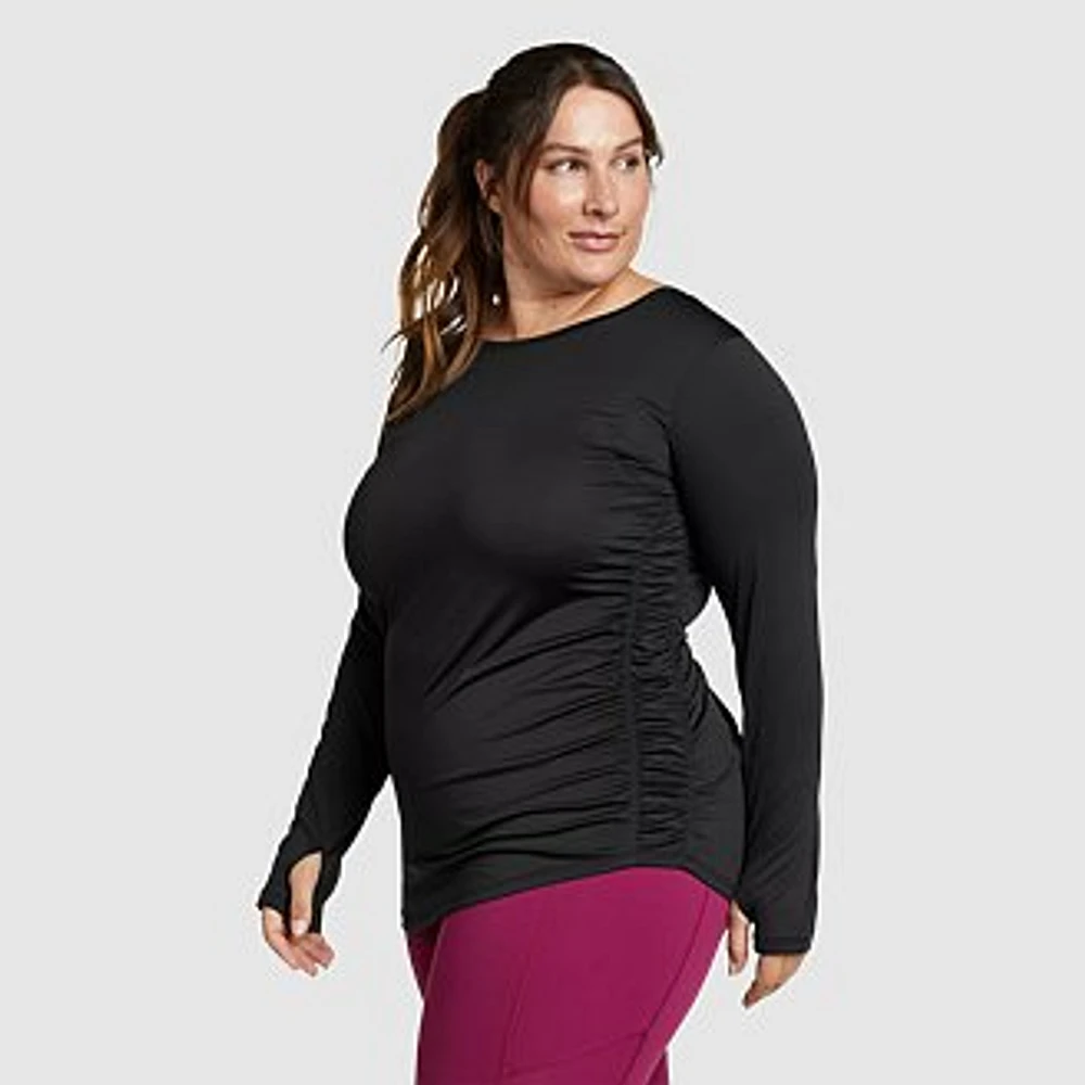 Women's Resolution Long-Sleeve Ruched Tee