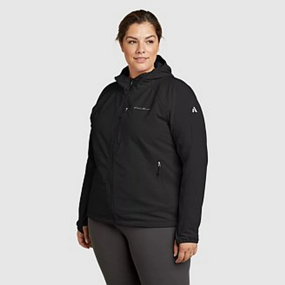 Women's Sandstone Backbone Grid Hoodie