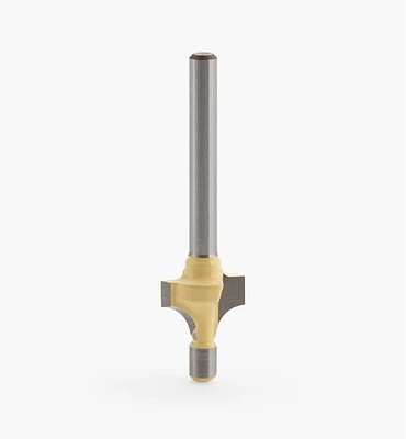 1/8" Shank Carbide-Tipped Corner Round Router Bit