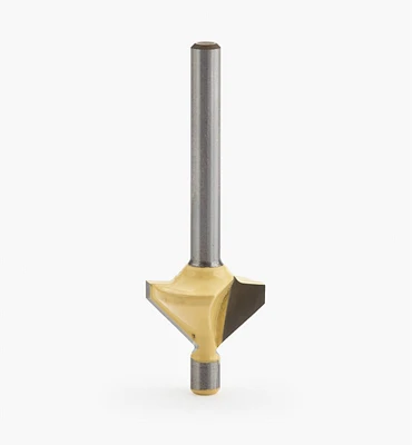 1/8" Shank Carbide-Tipped Chamfer Router Bit