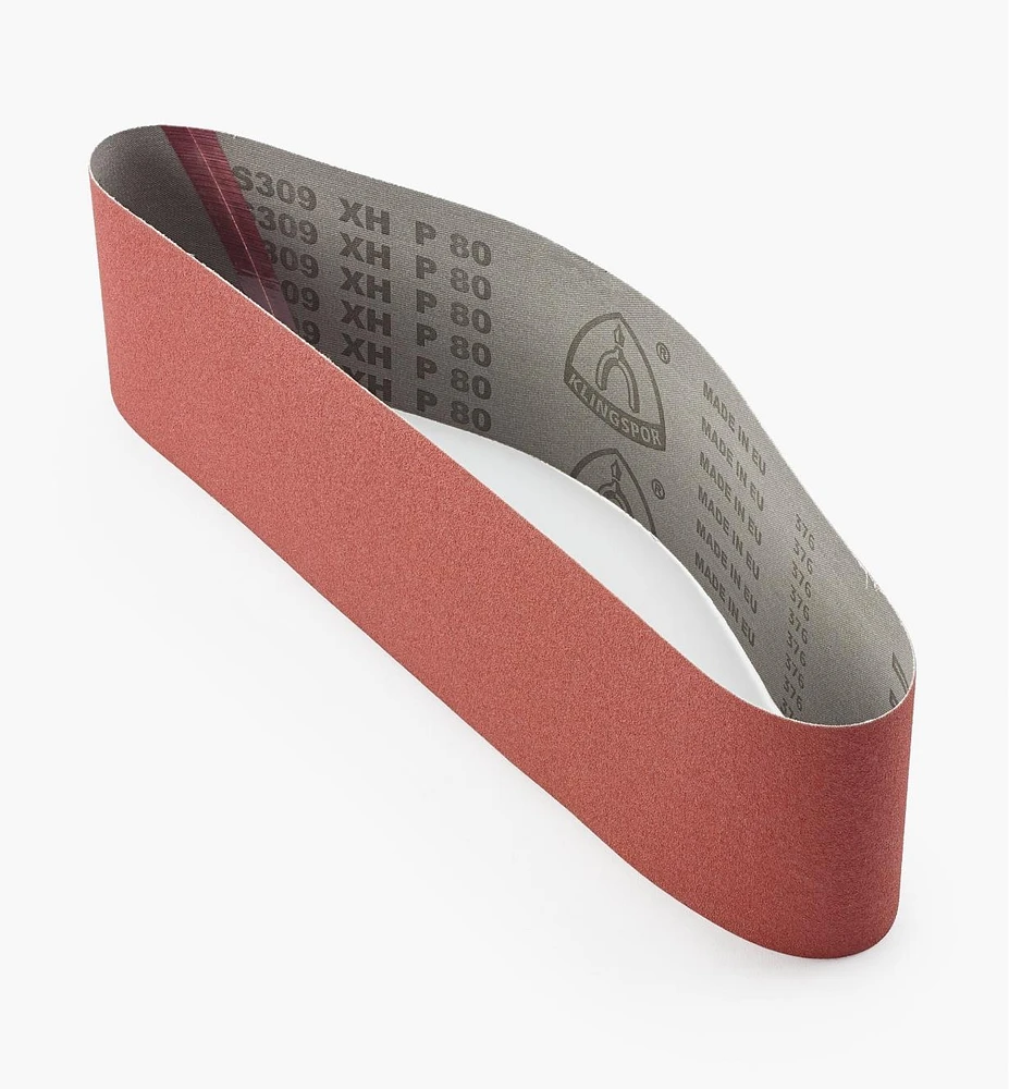 4" Wide Premium-Quality Sanding Belts