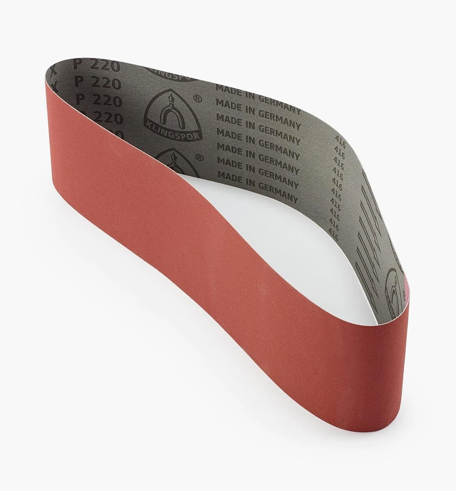 4" Wide Premium-Quality Sanding Belts