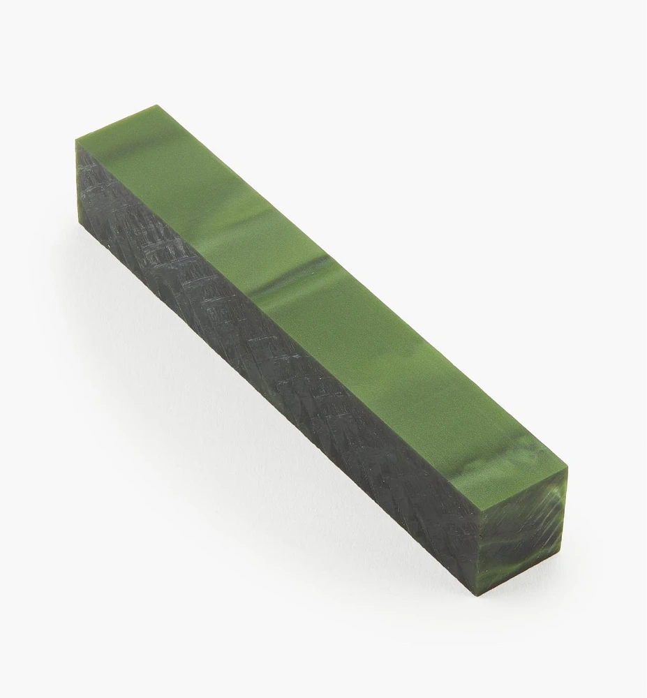 Deep Green Acrylic Acetate Pen Blank