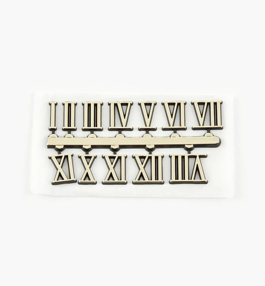 Adhesive-Backed Roman Numerals