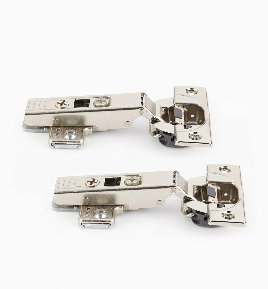 Blumotion Standard Clip-Top Soft-Close Overlay Hinges