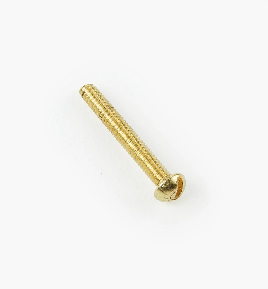 Round-Head Slot Brass Machine Screws