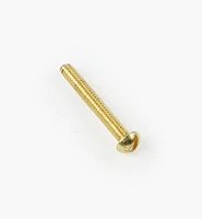 Round-Head Slot Brass Machine Screws