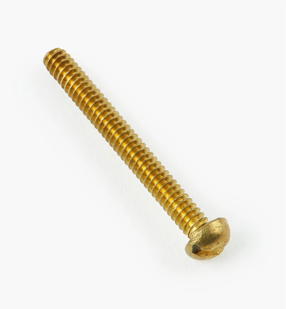 Round-Head Slot Brass Machine Screws