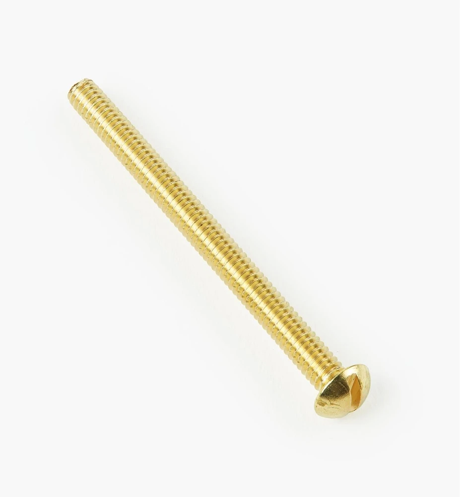 Round-Head Slot Brass Machine Screws