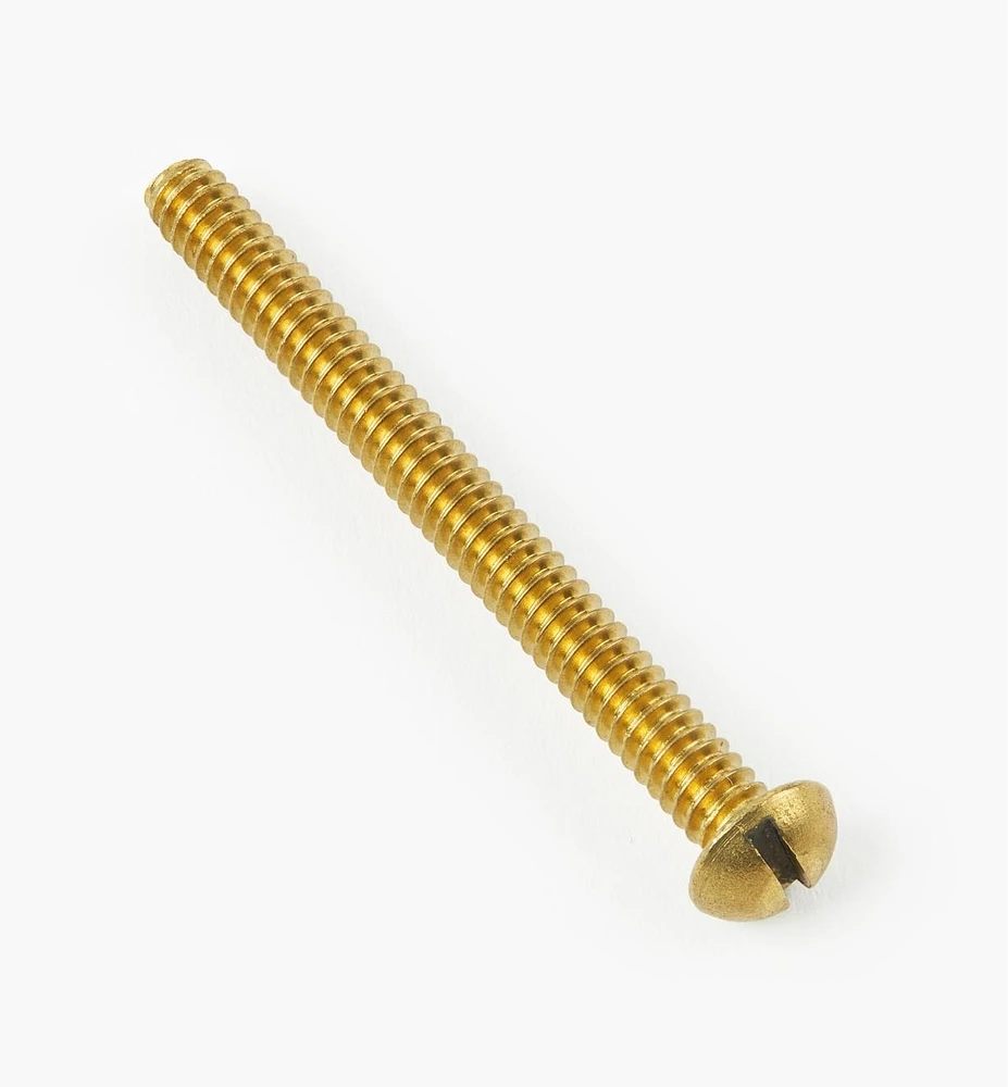 Round-Head Slot Brass Machine Screws