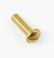 Round-Head Slot Brass Machine Screws