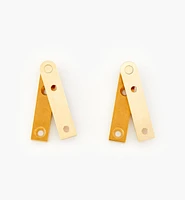 Brusso Straight Knife Hinges