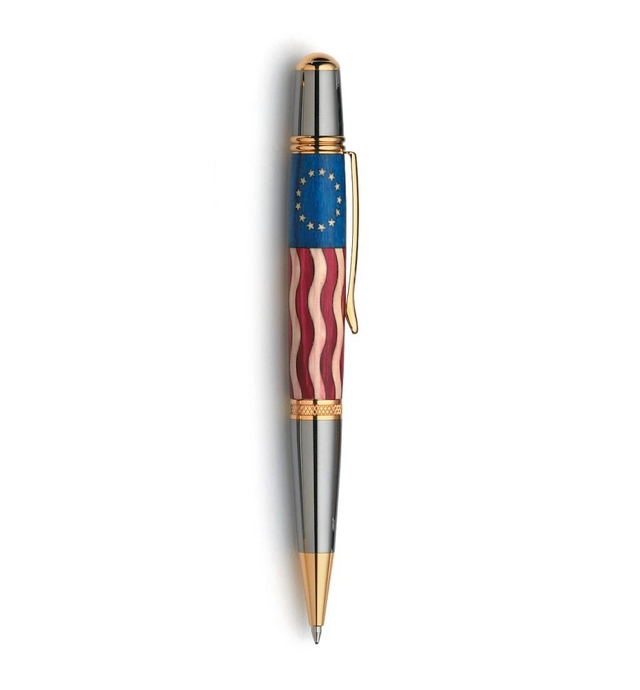 Ensemble d'incrustations taillées au laser pour stylo – Betsy Ross, Sierra