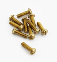 Round-Head Slot Brass Machine Screws