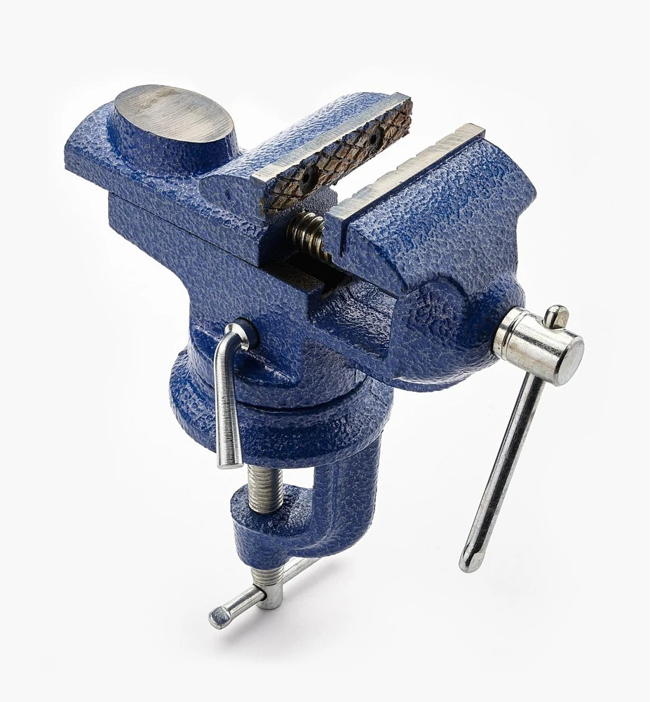 Clamp-On Swivel Vise