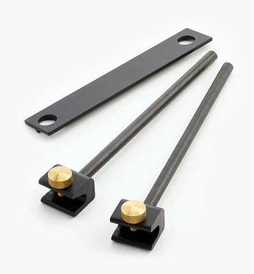 Connector Rods & Plate for the Veritas 32 Cabinetmaking System