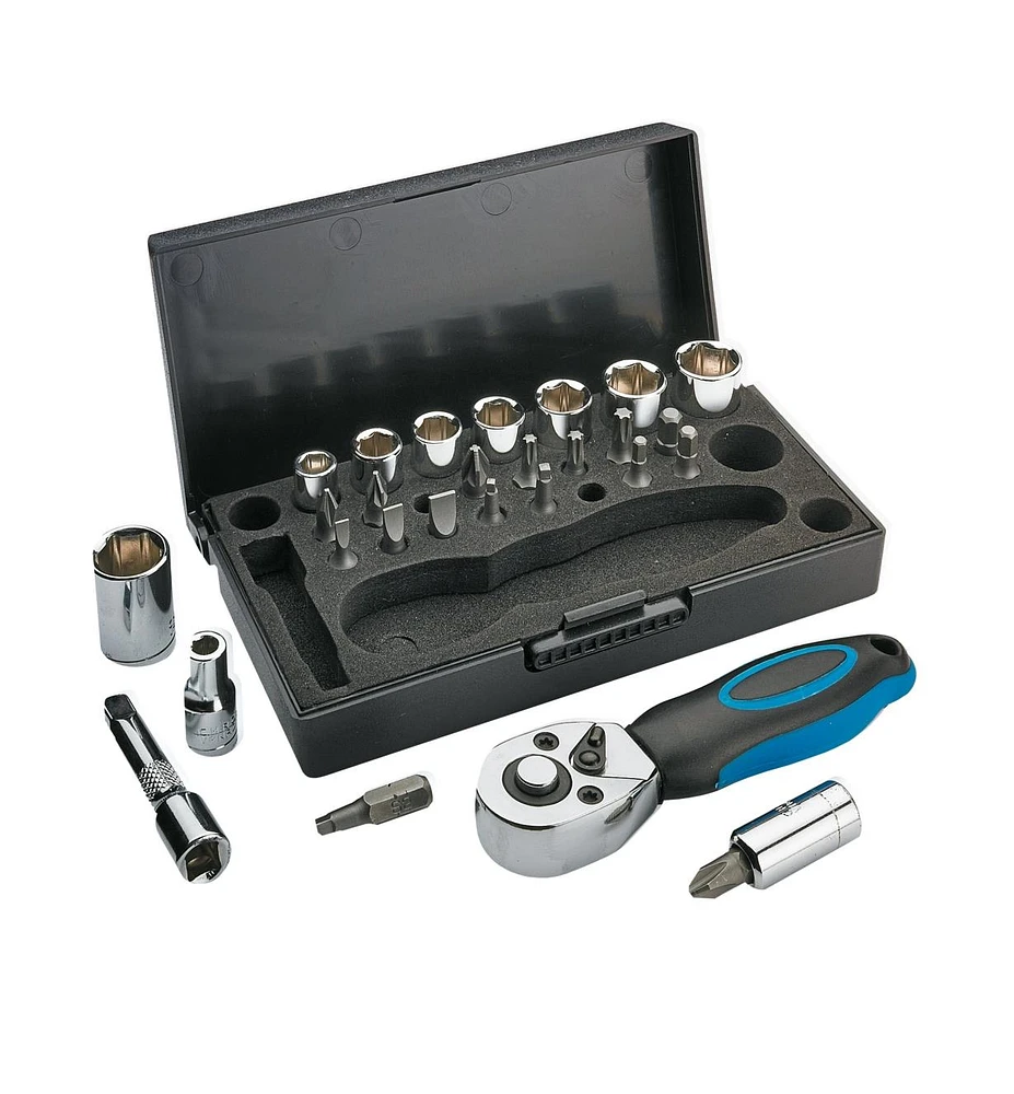 Metric Compact 28-piece Metric Ratchet Set