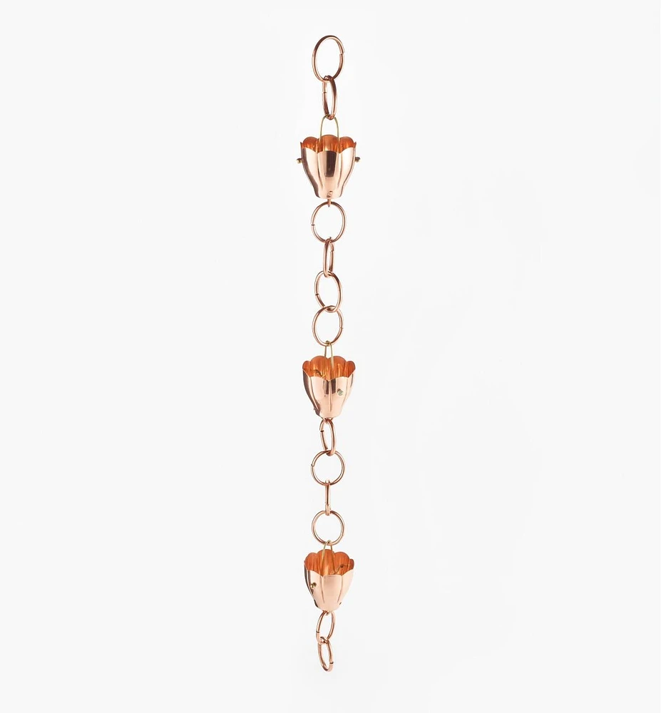 Copper Rain Chain