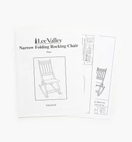 Narrow Folding Rocking Chair Plan