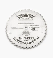 Forrest Woodworker Blades