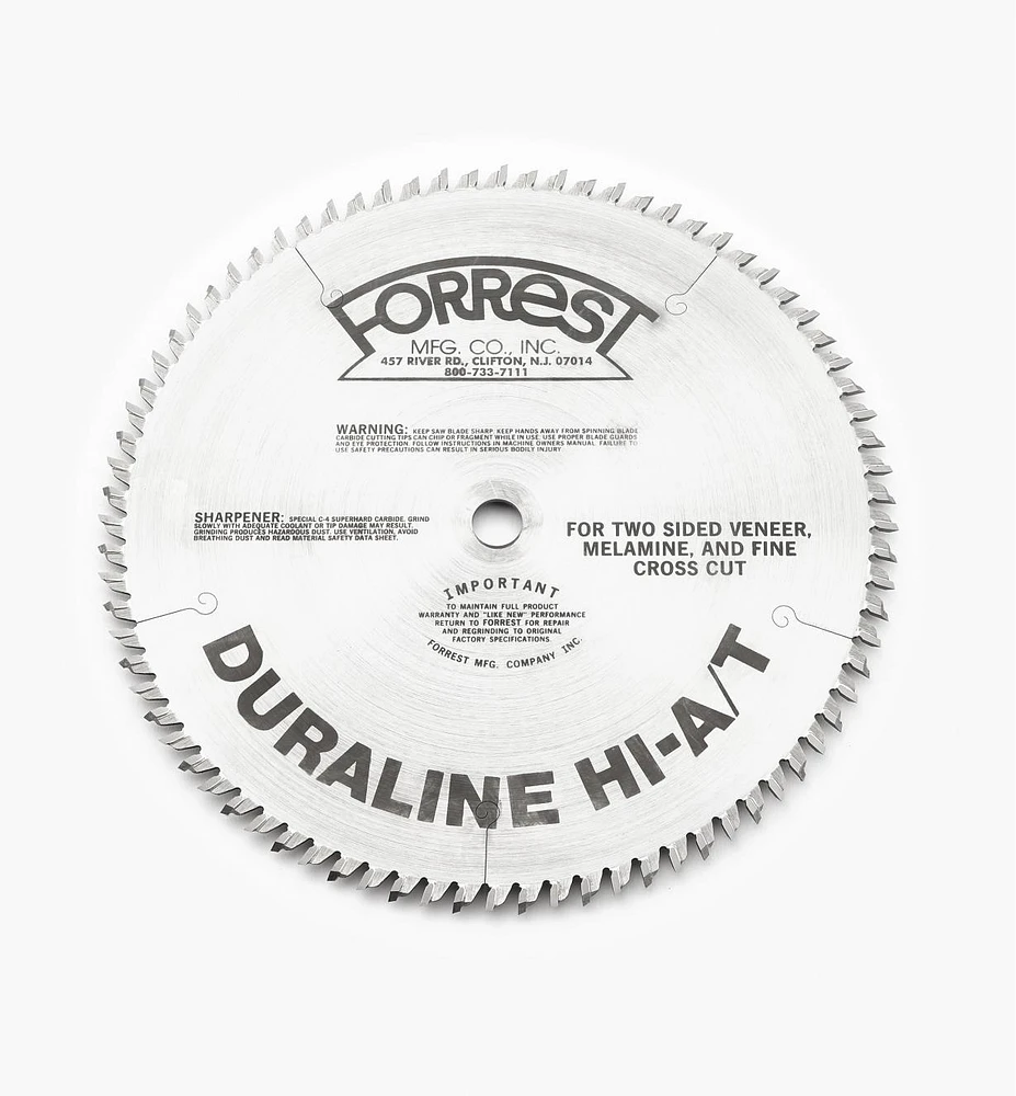 Forrest Duraline HI-A/T Saw Blades