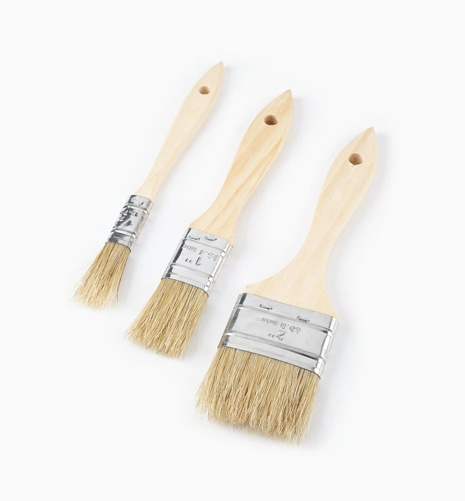 Disposable Natural-Bristle Brushes