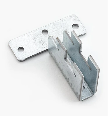 Fast-Mount Bracket for Galvanized Heavy-Duty Shelving System