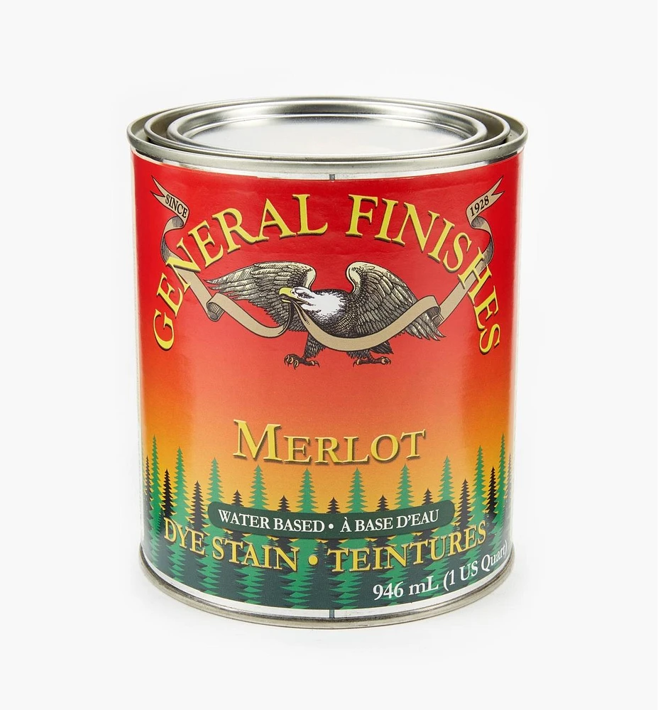 Merlot General Water-Based Dye Stain